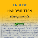 IGNOU Handwritten Assignment (English Medium)