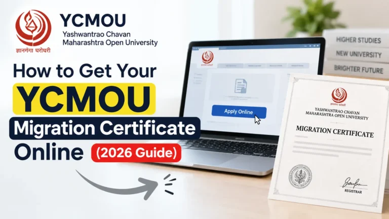 How to Get Your YCMOU Migration Certificate Online (2026 Guide)